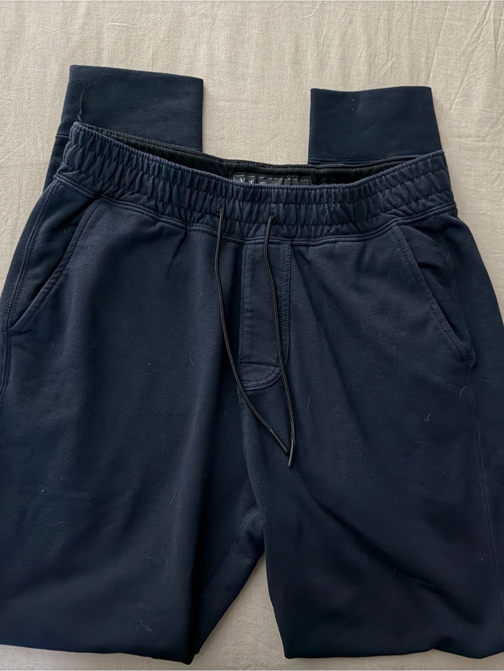 Men's Navy Drawstring Sweatpants
